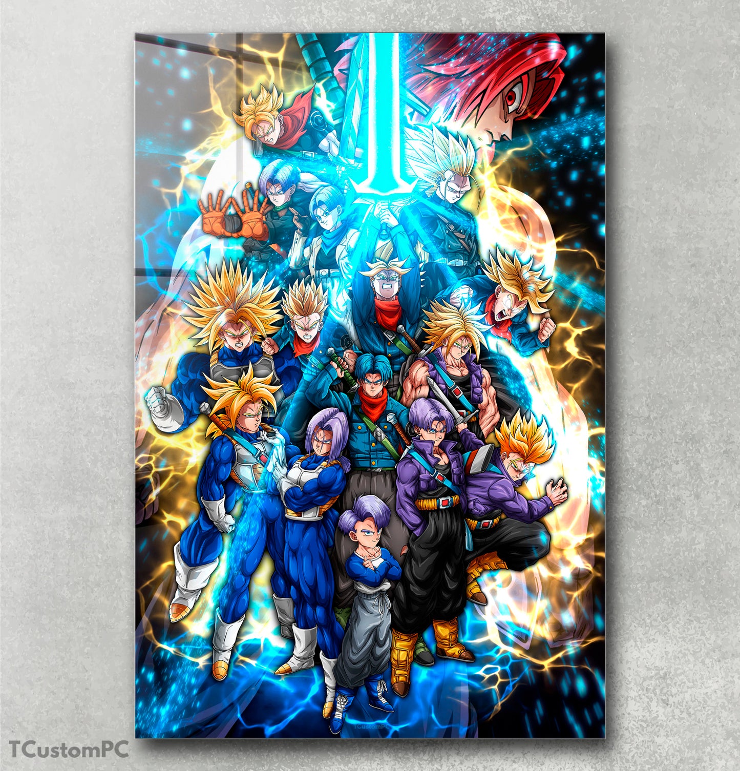 Pintura de Trunks All Forms 2