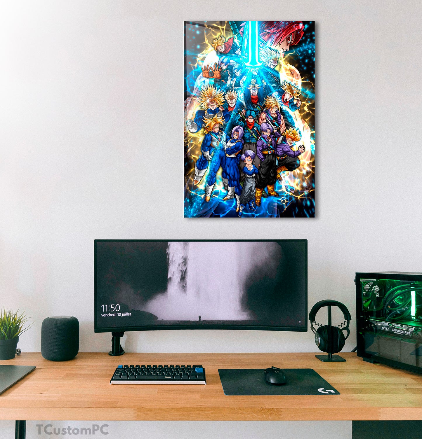Pintura de Trunks All Forms 2