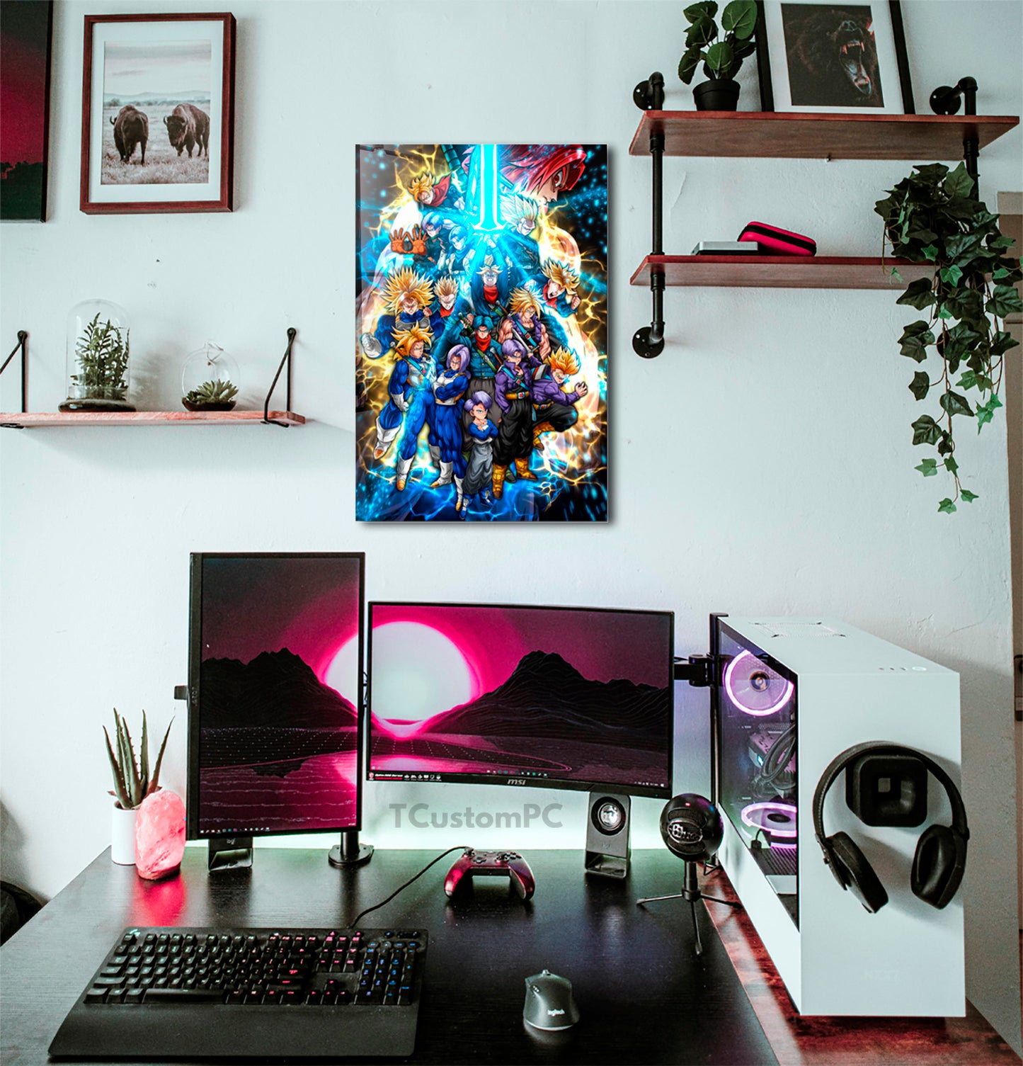 Pintura de Trunks All Forms 2