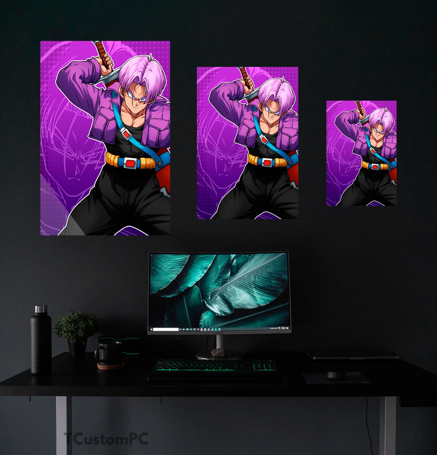 Cuadro Trunks-Manga Redraw