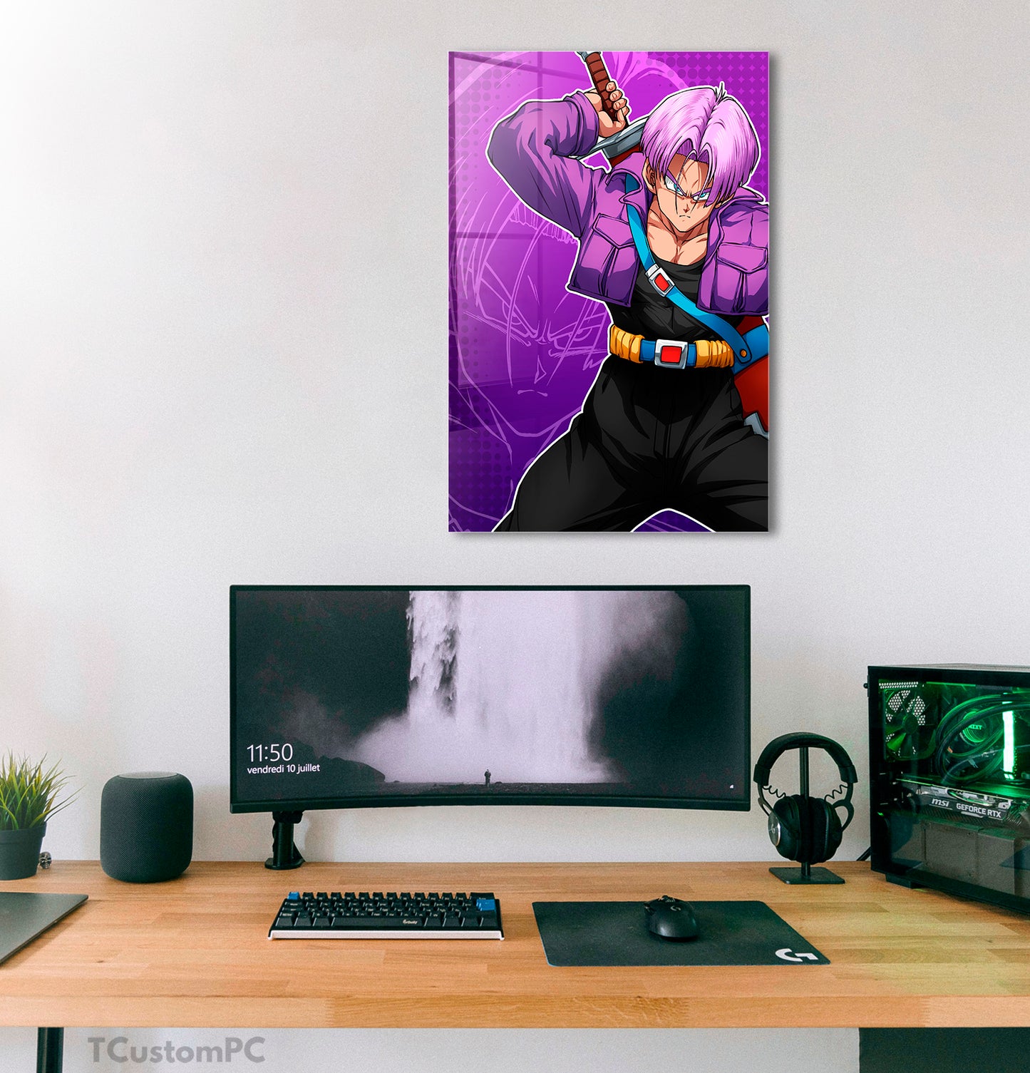 Cuadro Trunks-Manga Redraw