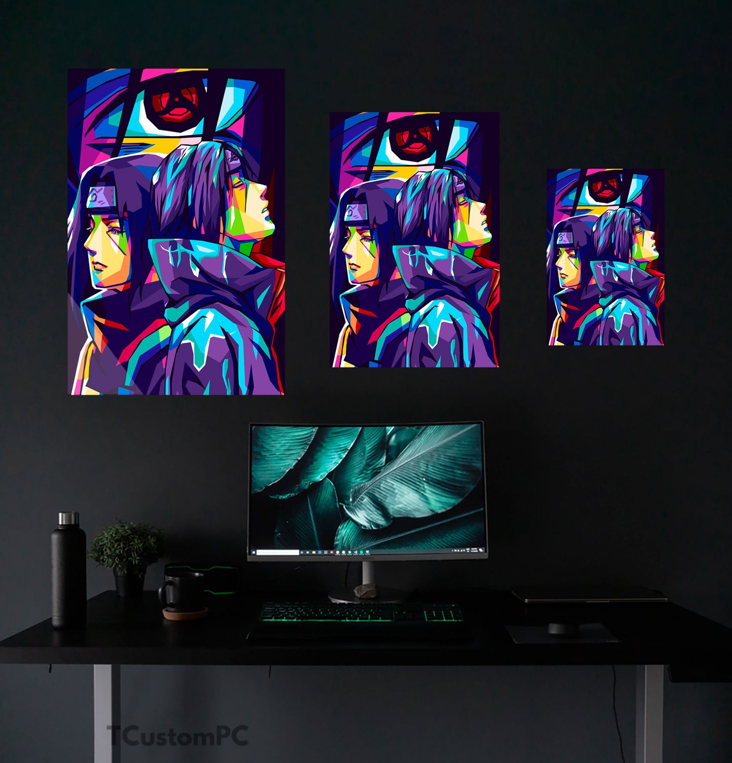 Cuadro Uchiha Itachi reflection
