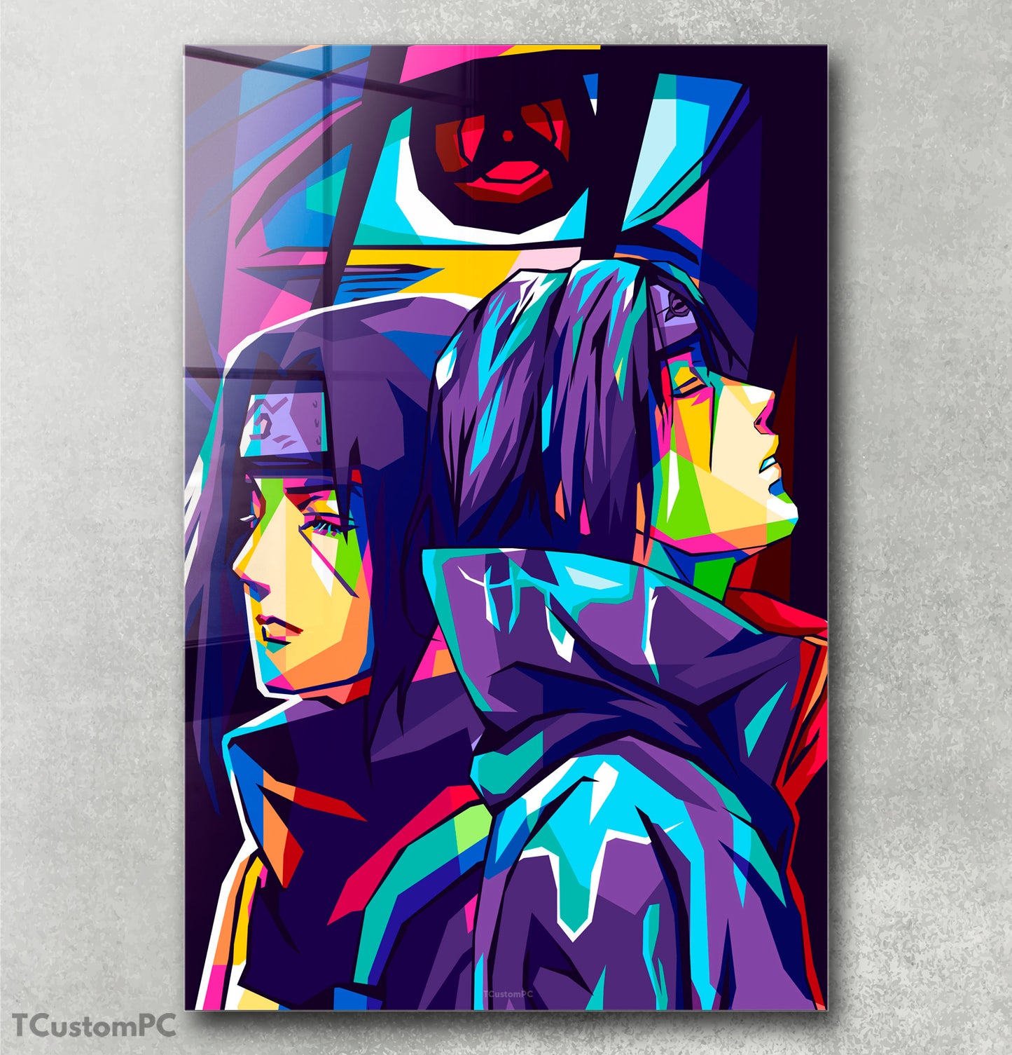 Cuadro Uchiha Itachi reflection