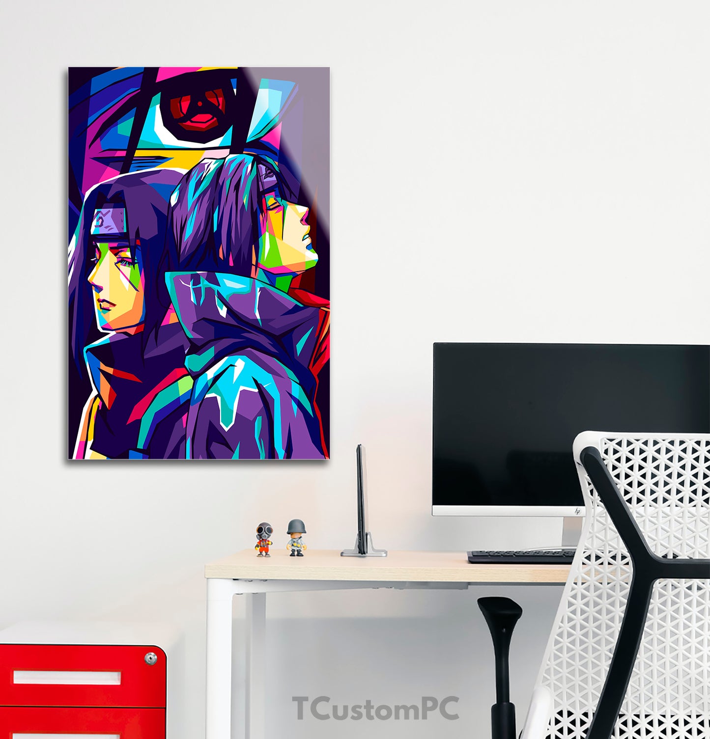 Cuadro Uchiha Itachi reflection