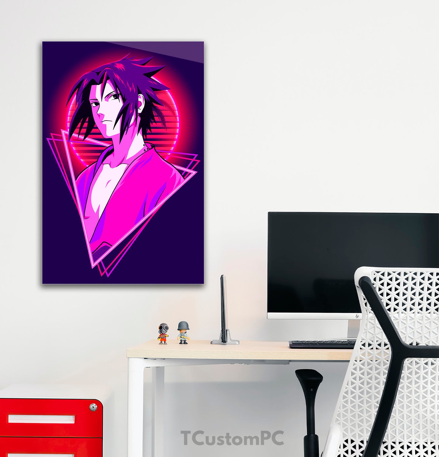 Uchiha Sasuke painting -Naruto Anime