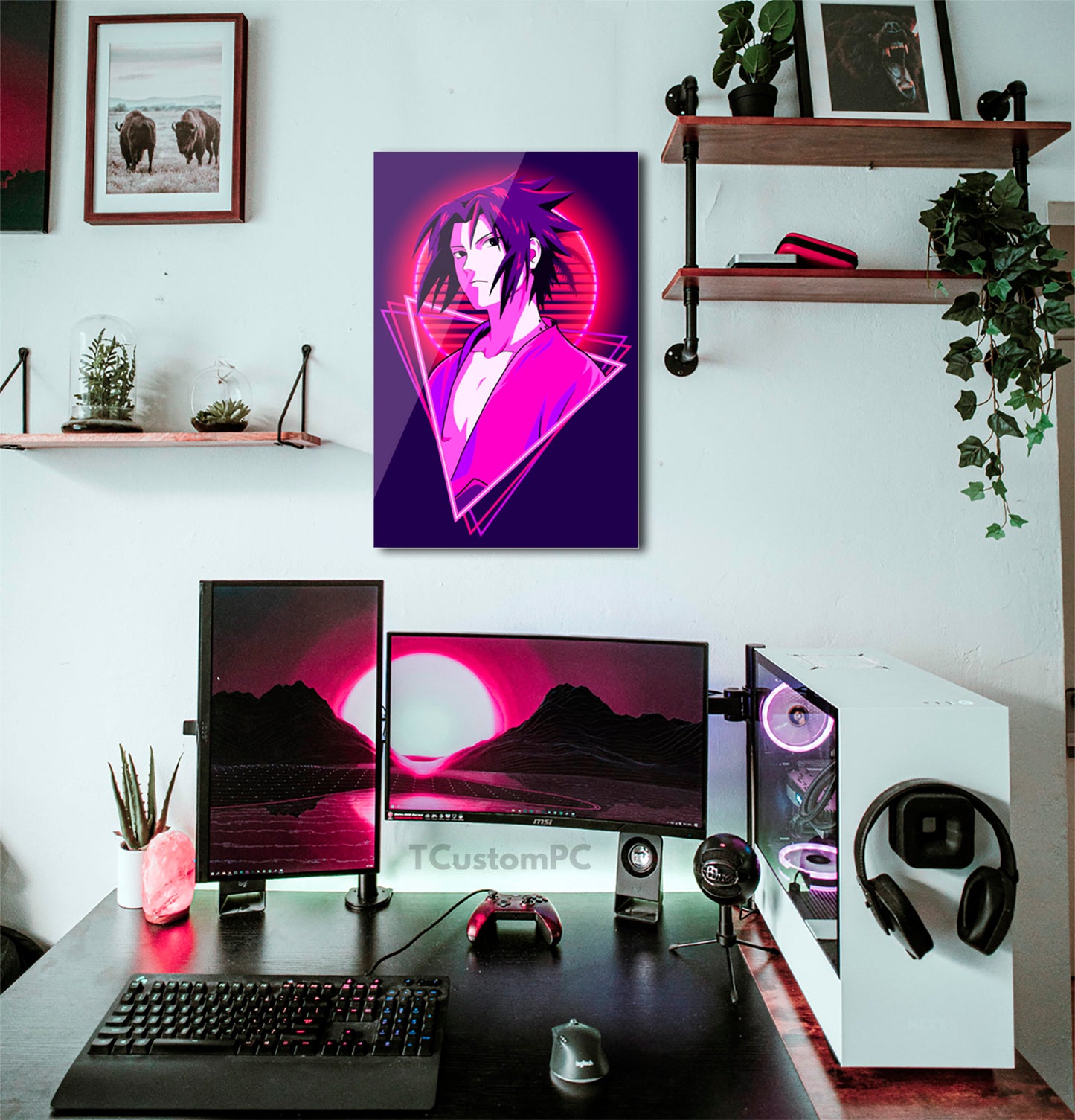 Uchiha Sasuke painting -Naruto Anime