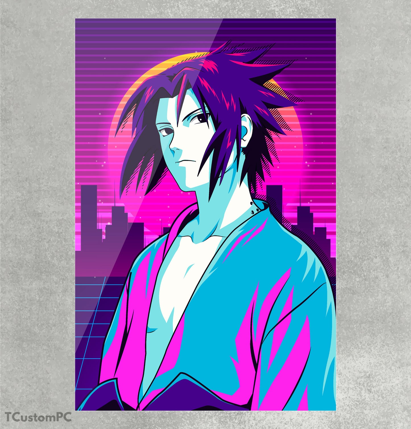Uchiha Sasuke Naruto Anime 2 painting