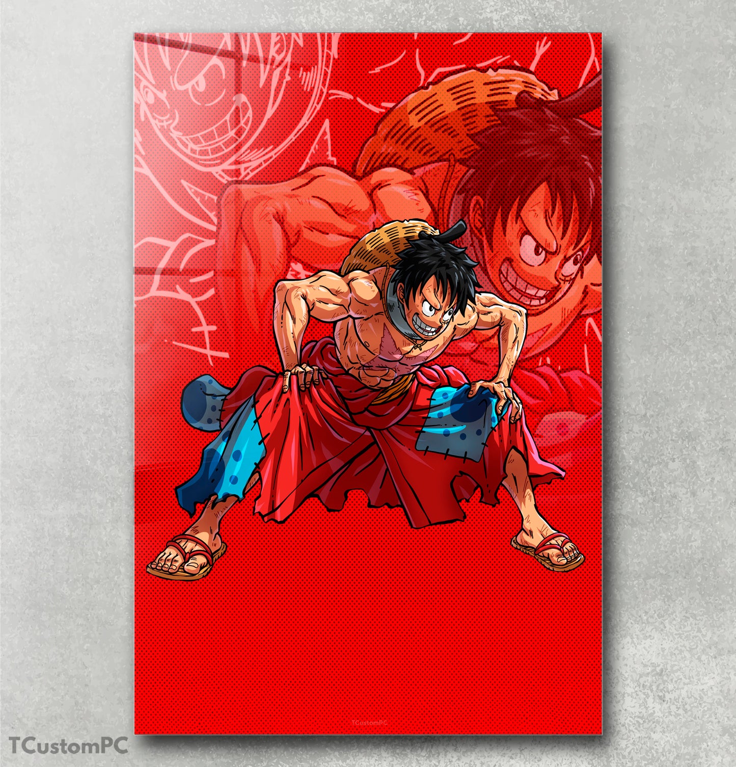 Pintura de Udon Luffy