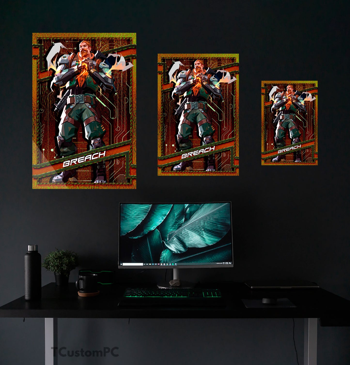 Cuadro Valorant Breach vector
