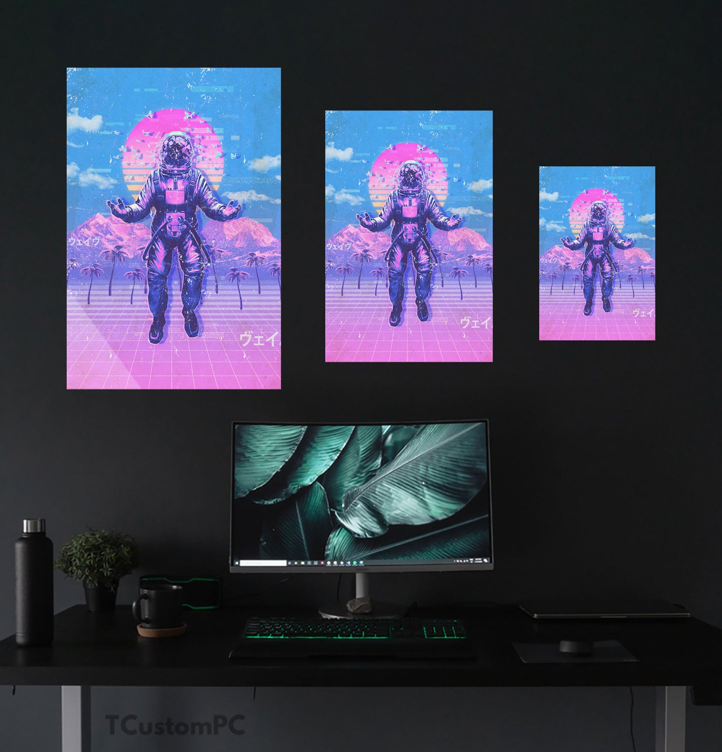 Cuadro Vaporwave 1 Astronaut