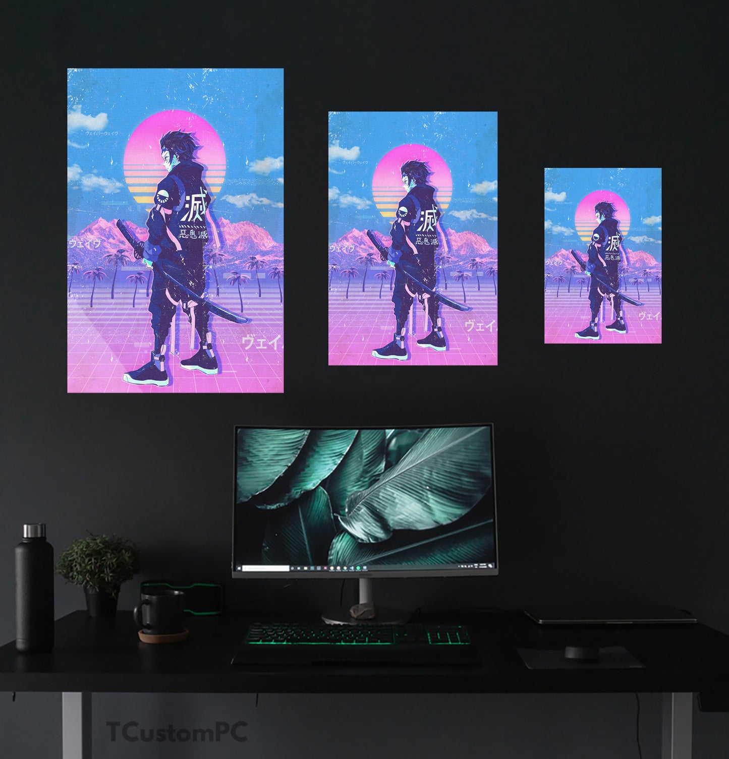 Vaporwave 13 Tanjiro Frame
