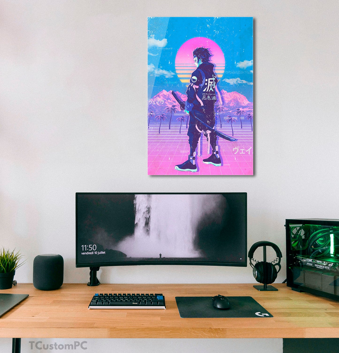 Vaporwave 13 Tanjiro Frame