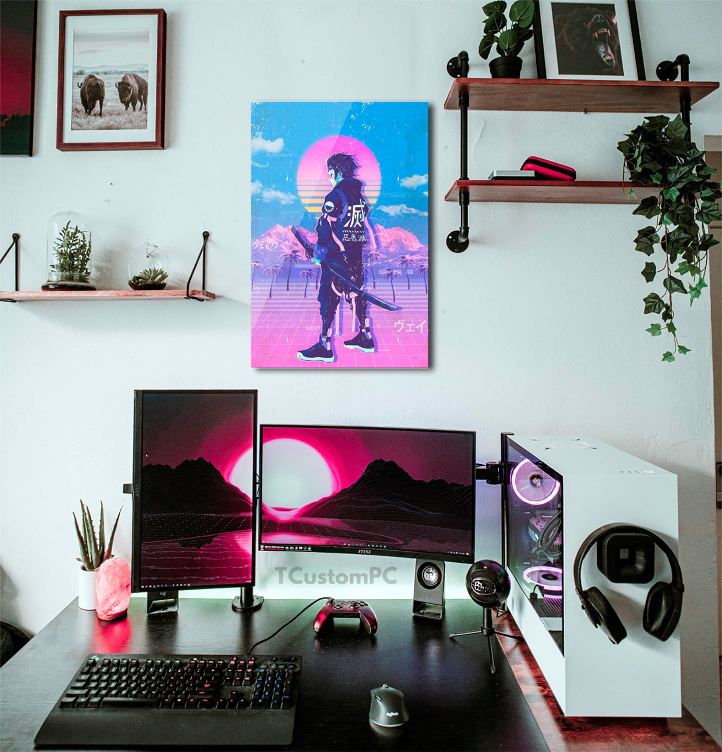 Vaporwave 13 Tanjiro Frame