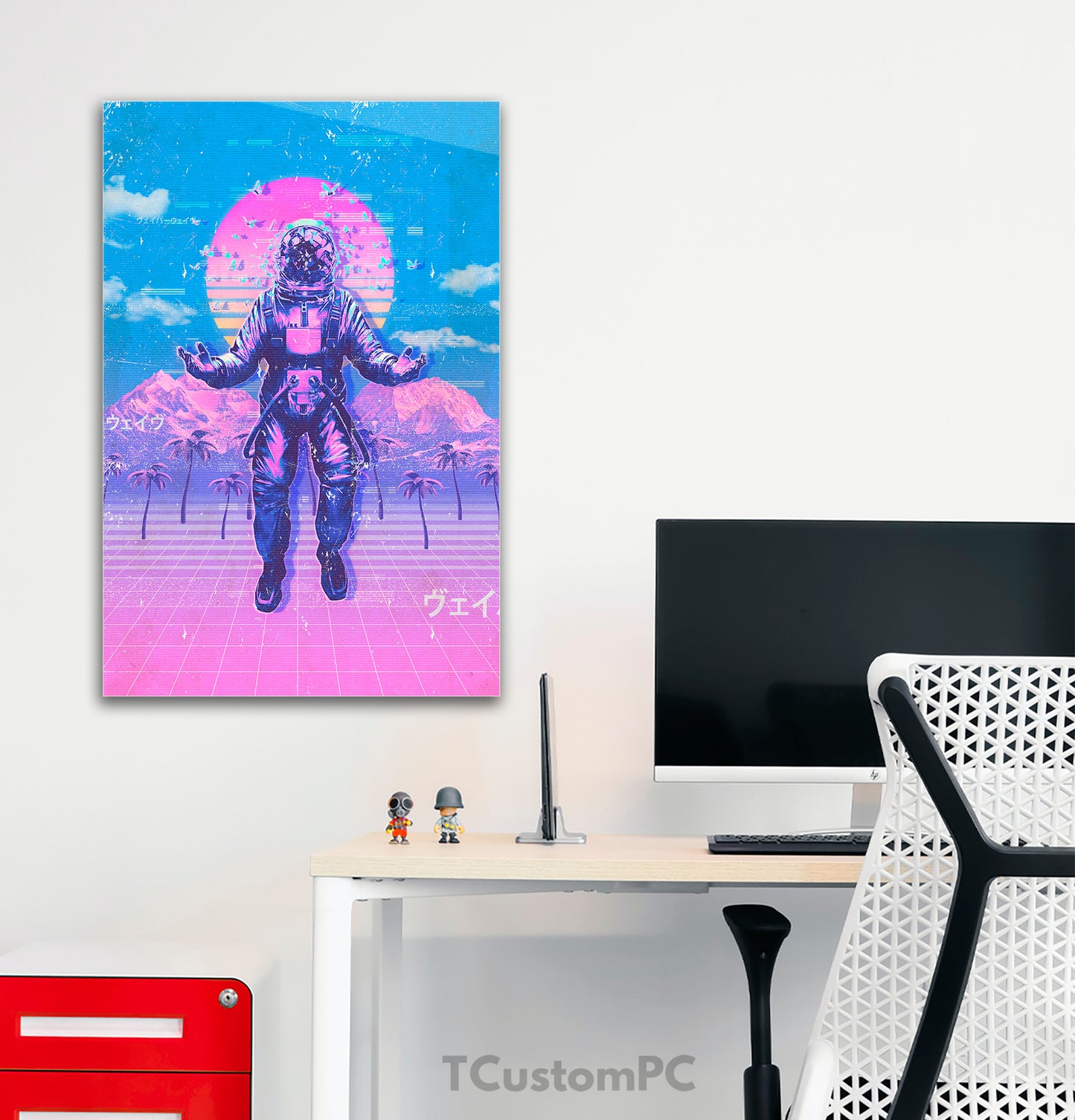Cuadro Vaporwave 1 Astronaut