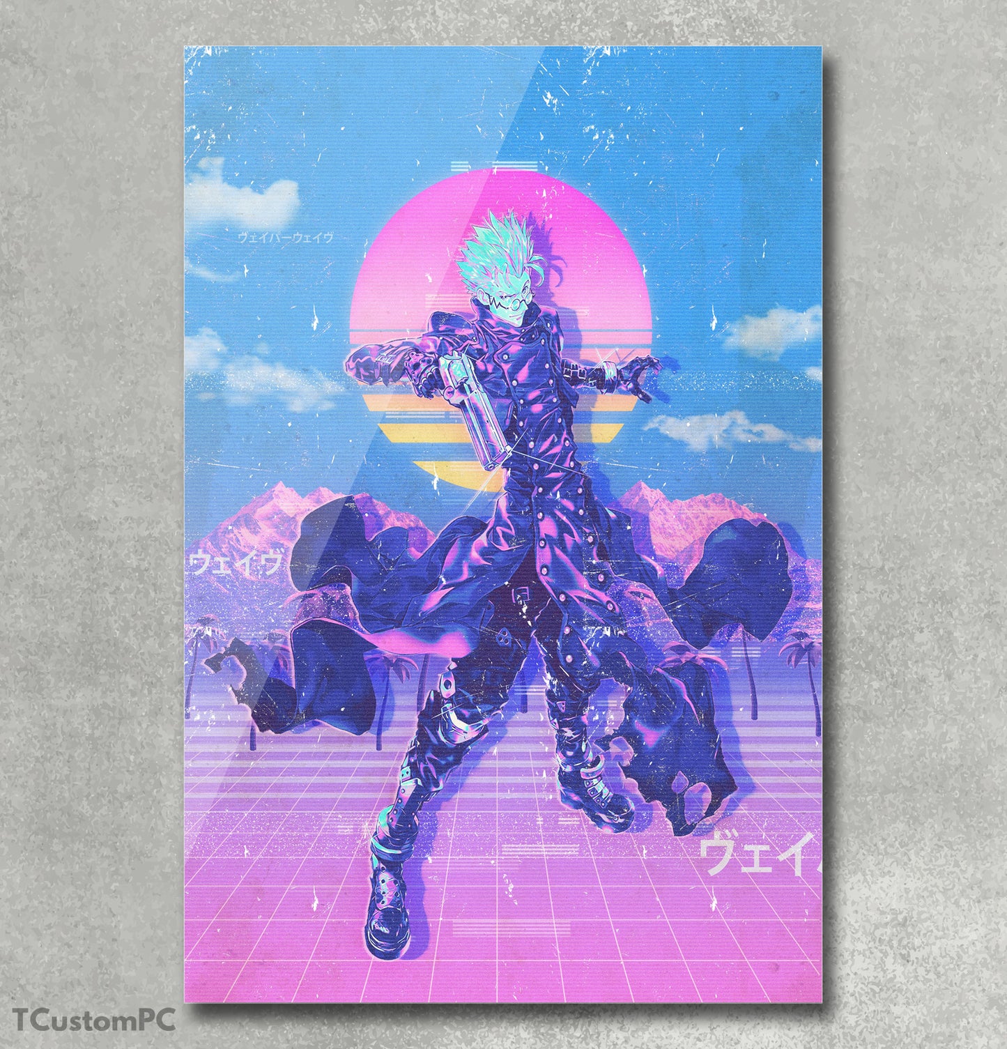 Vaporwave 2 Trigun Frame