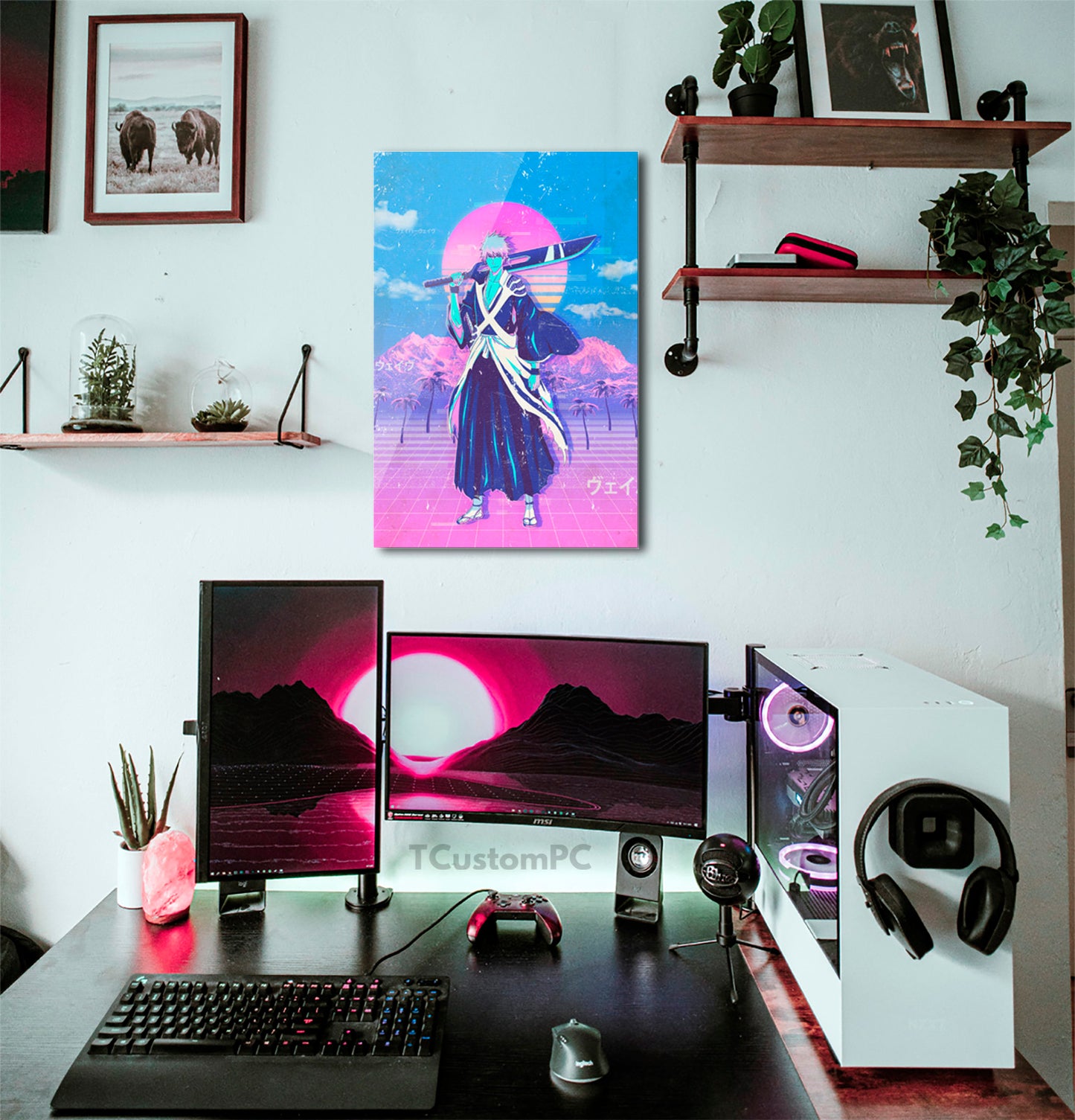 Cuadro Vaporwave 5 Bleach