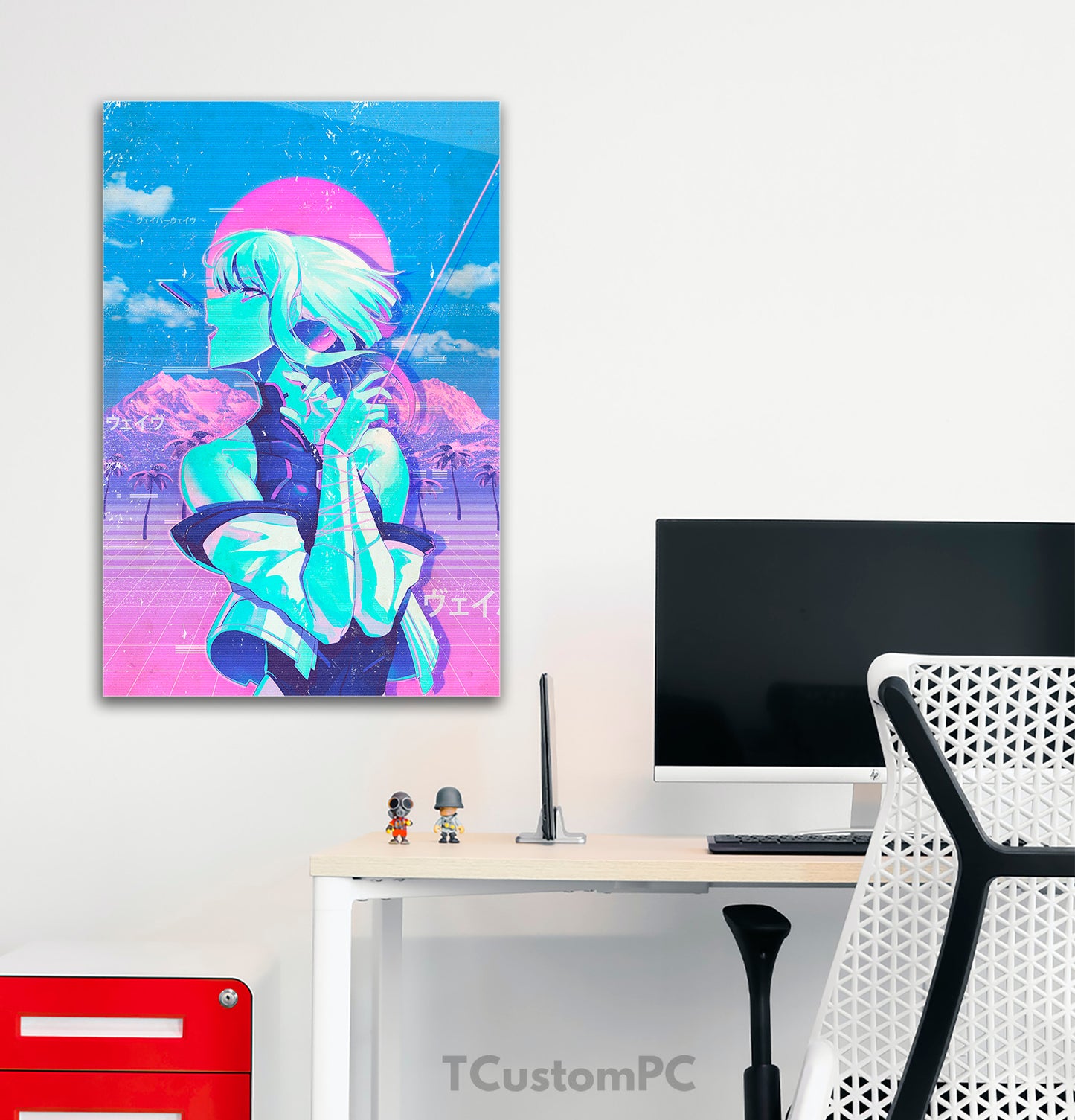 Cuadro Vapowave 9 Cyberpunk Lucy