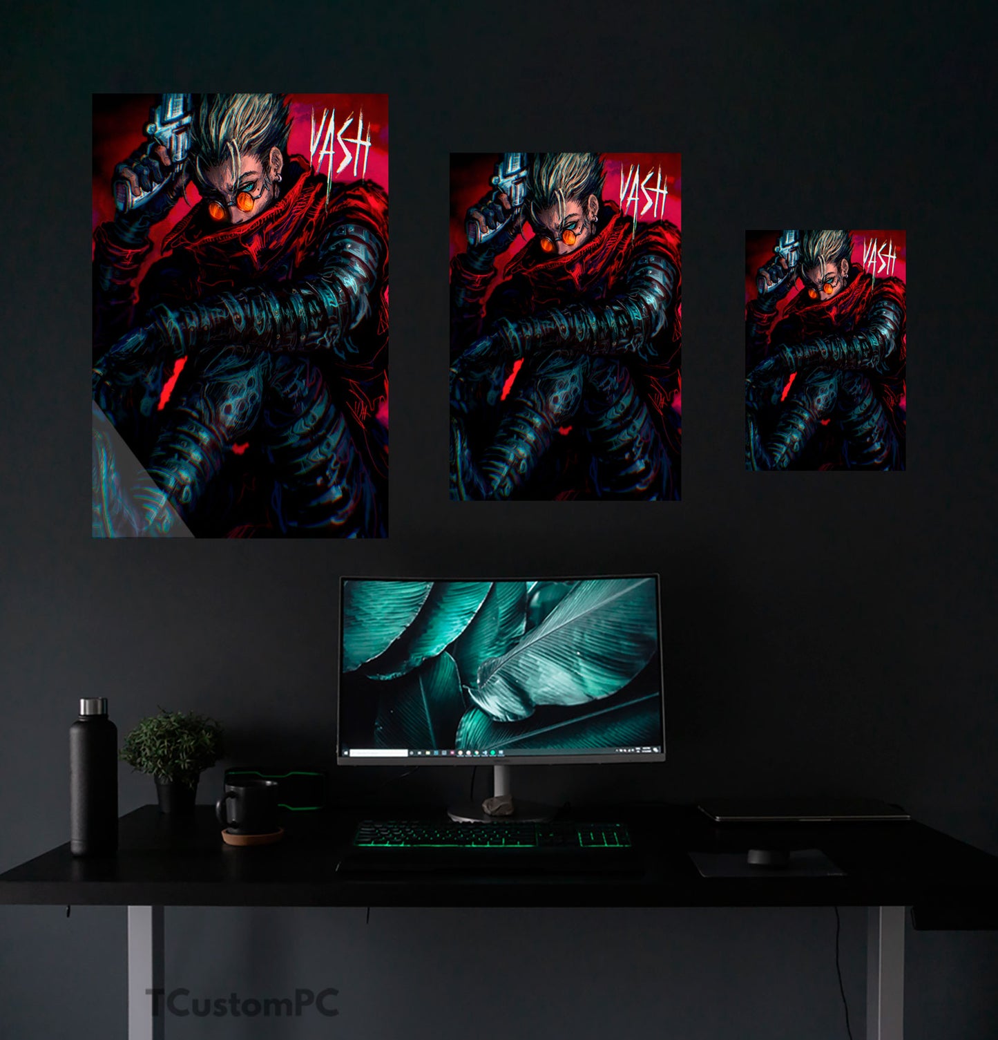 Cuadro Vash the stampede 1 trigun