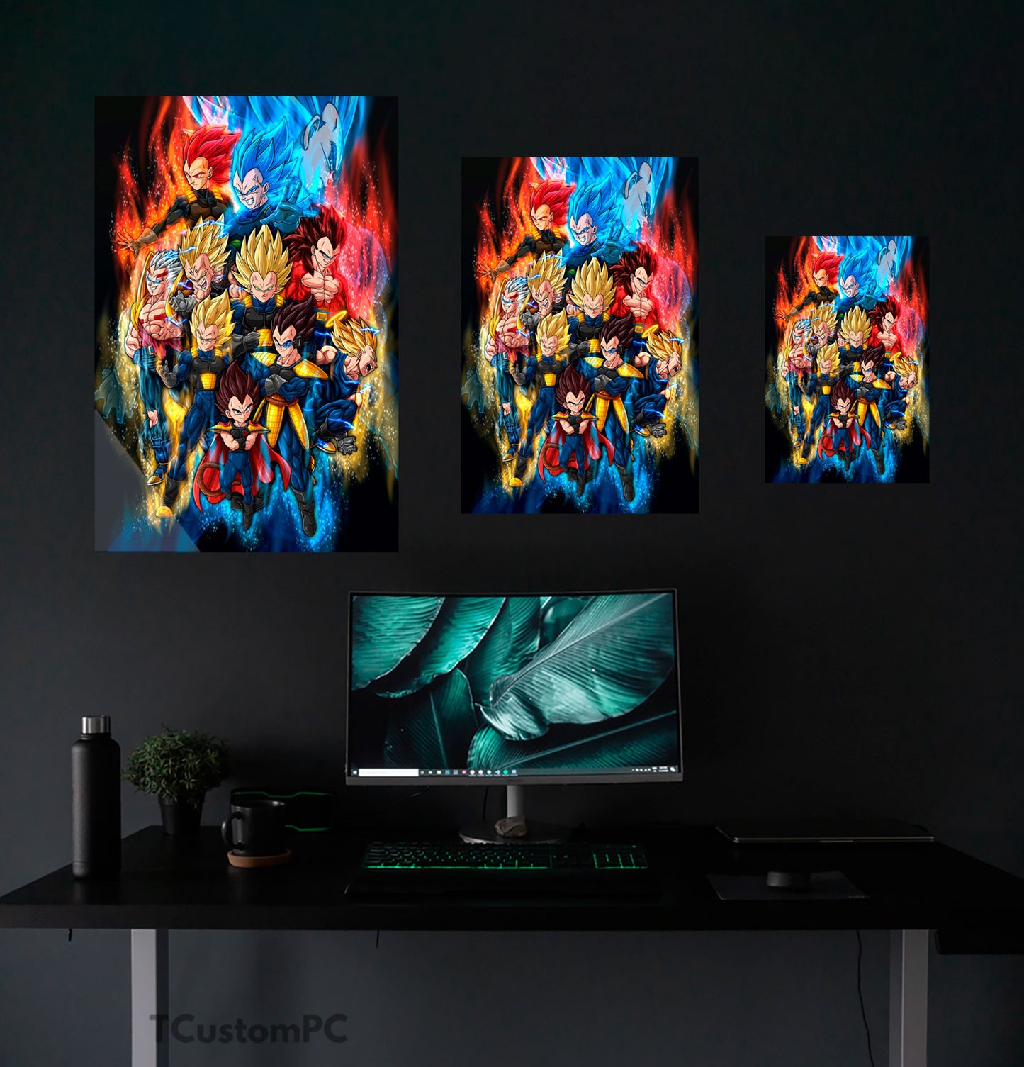 Pintura Vegeta Todas as Formas