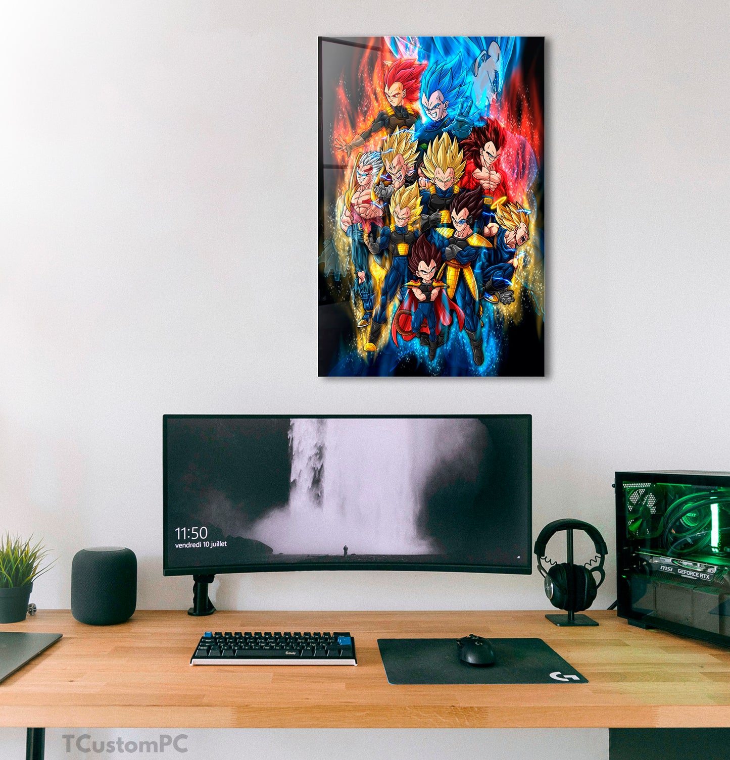 Pintura Vegeta Todas as Formas