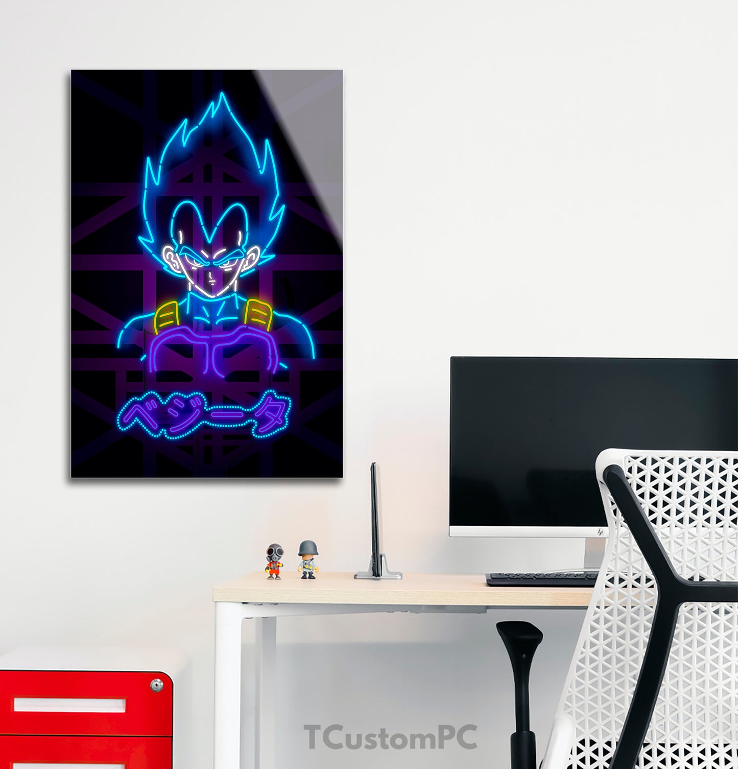 Cuadro Vegeta Neon