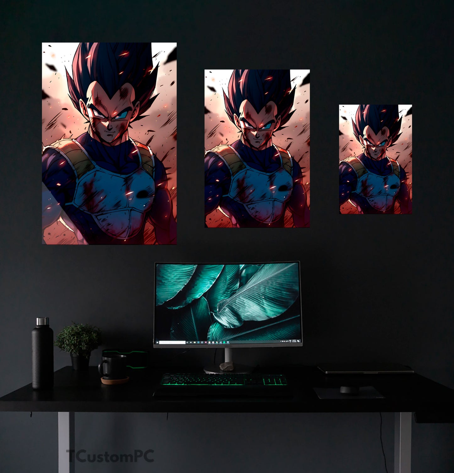 Vegeta Realistic painting
