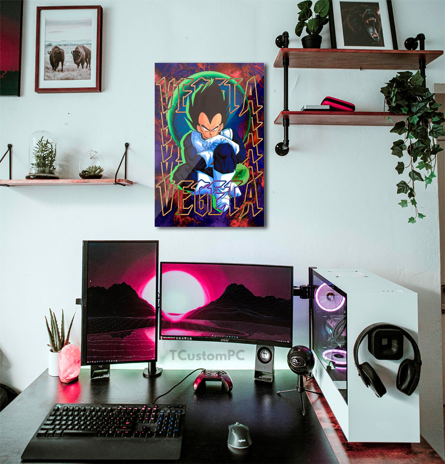 Cuadro Vegeta sitting classic artwork