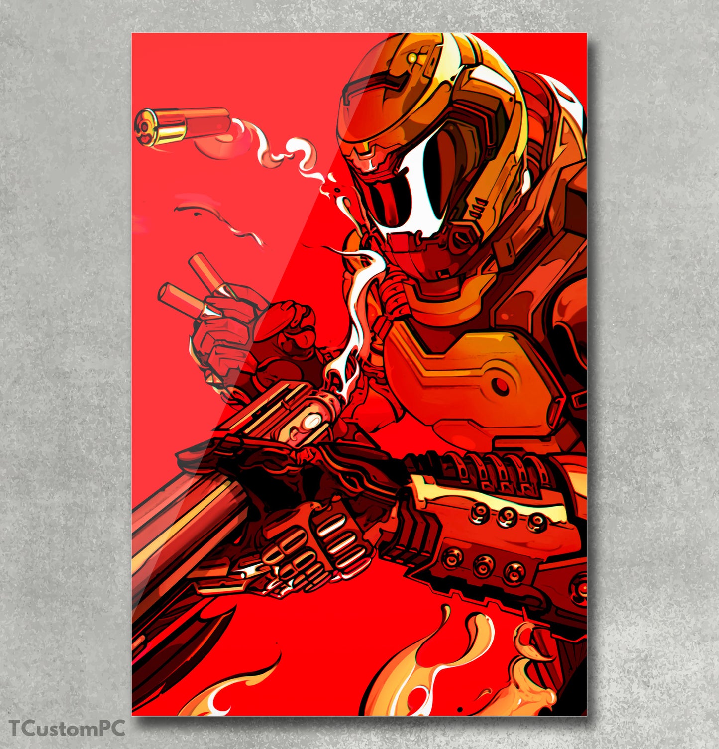 Cuadro Videojuego Doom