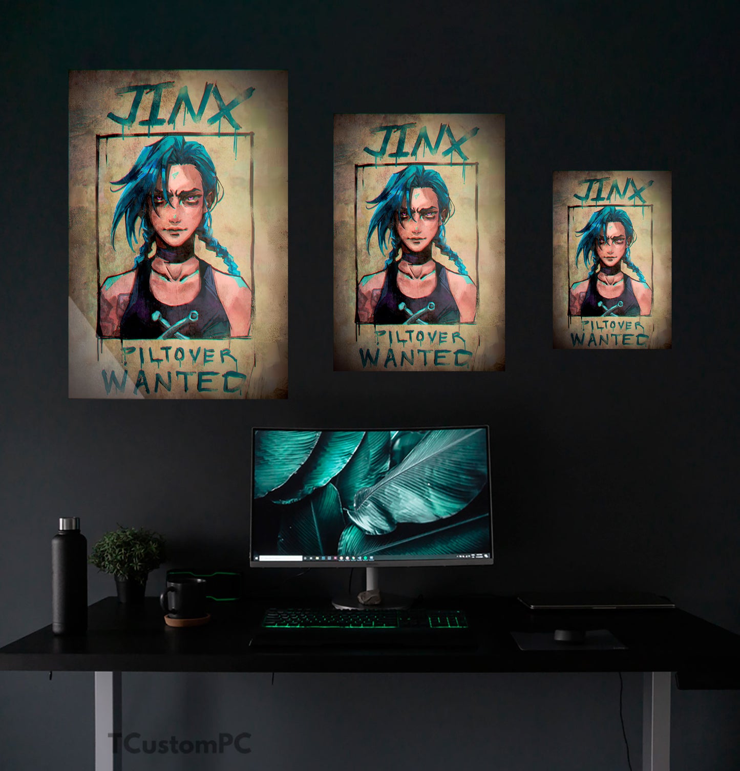 Cuadro WANTED Jinx
