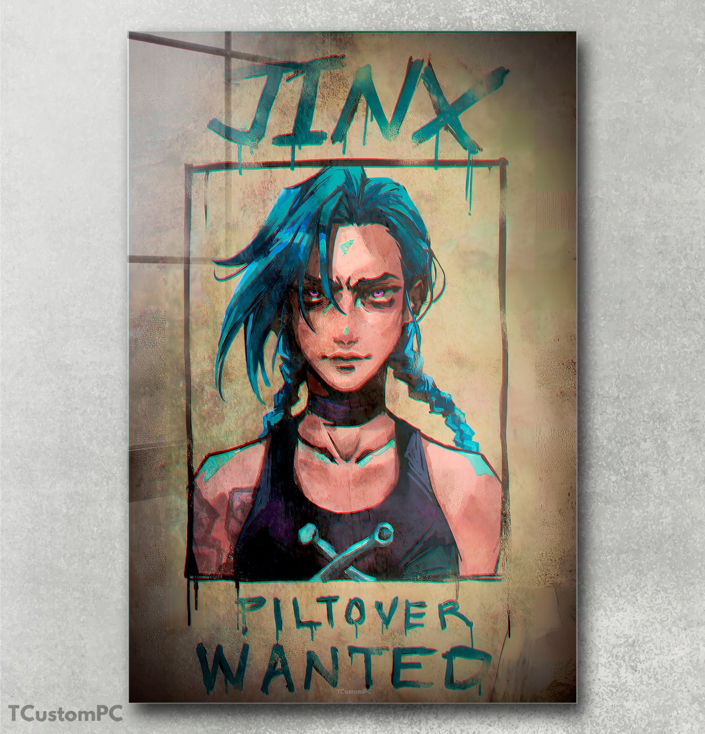 Cuadro WANTED Jinx