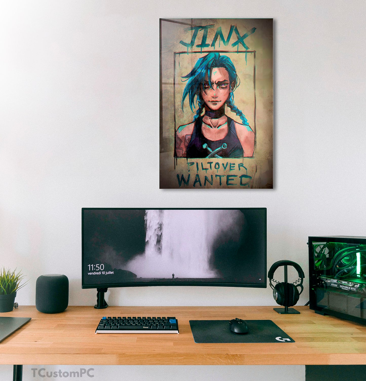 Cuadro WANTED Jinx