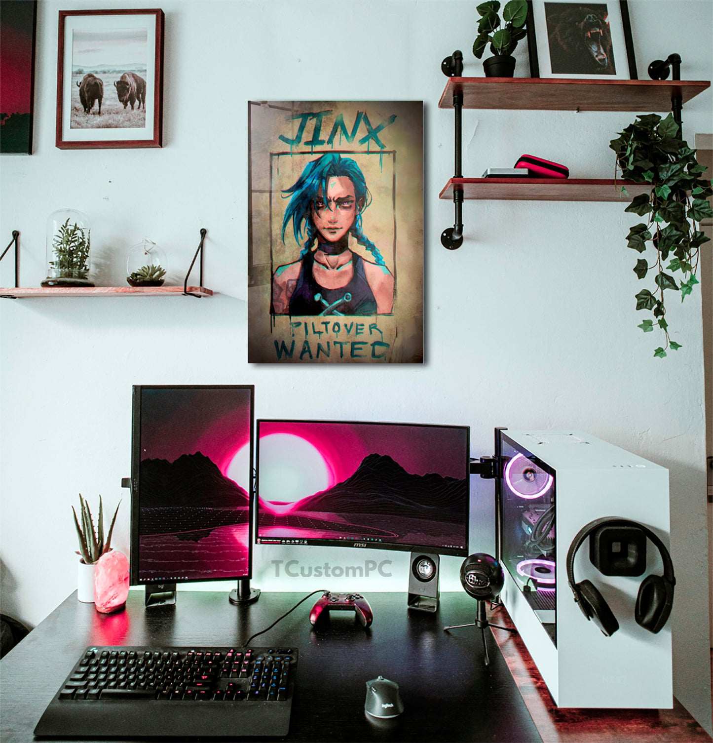 Cuadro WANTED Jinx