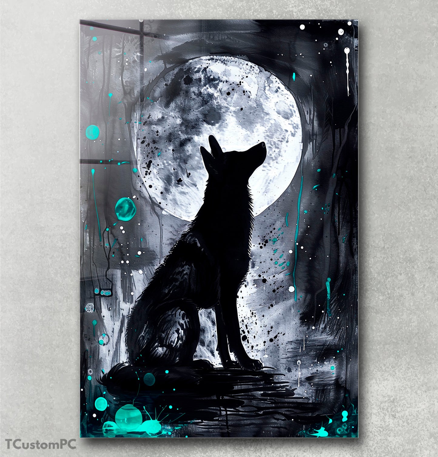 Cuadro Wolf moon