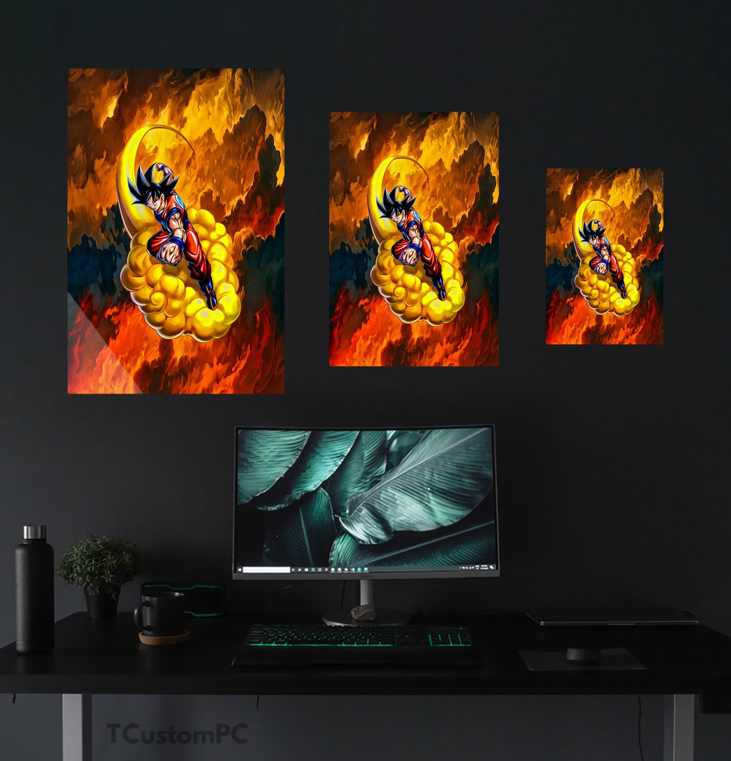 Pintura de Wukong Goku