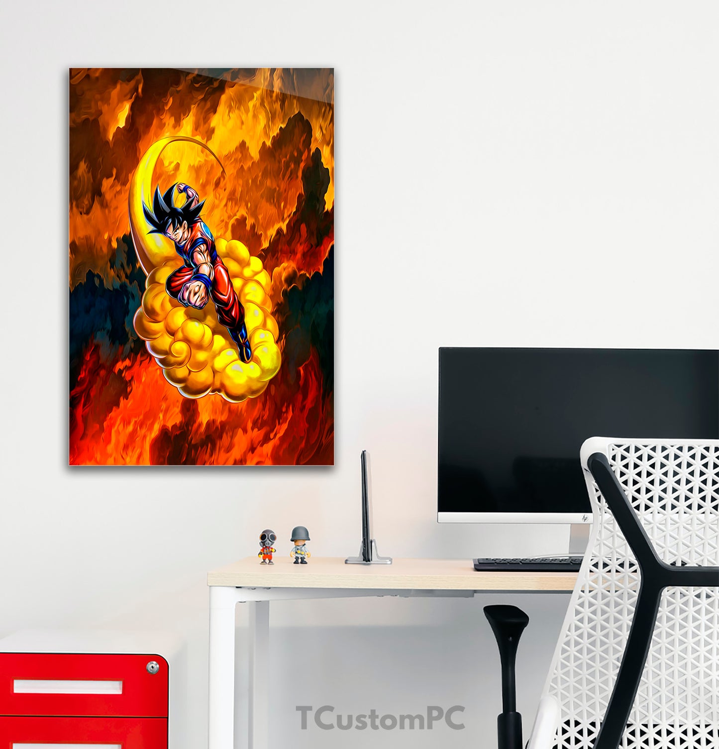 Pintura de Wukong Goku