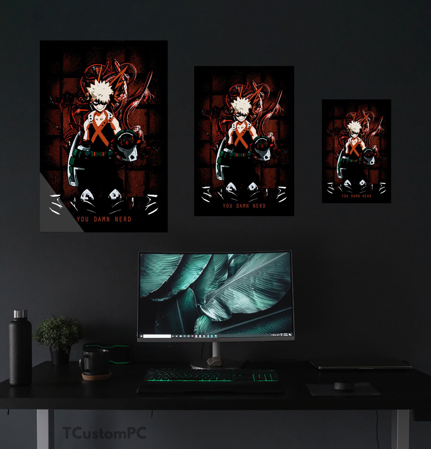Cuadro YOU DAMN Katsuki
