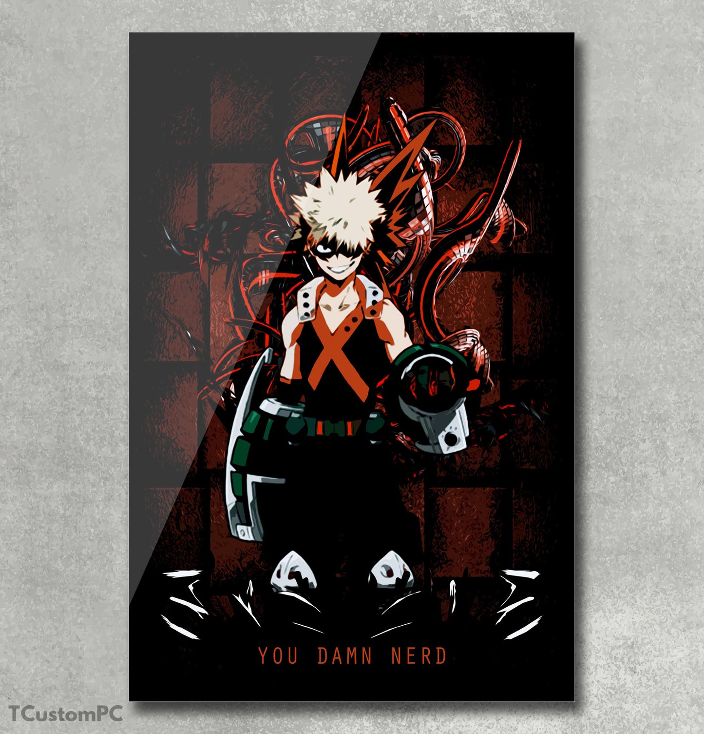 Cuadro YOU DAMN Katsuki