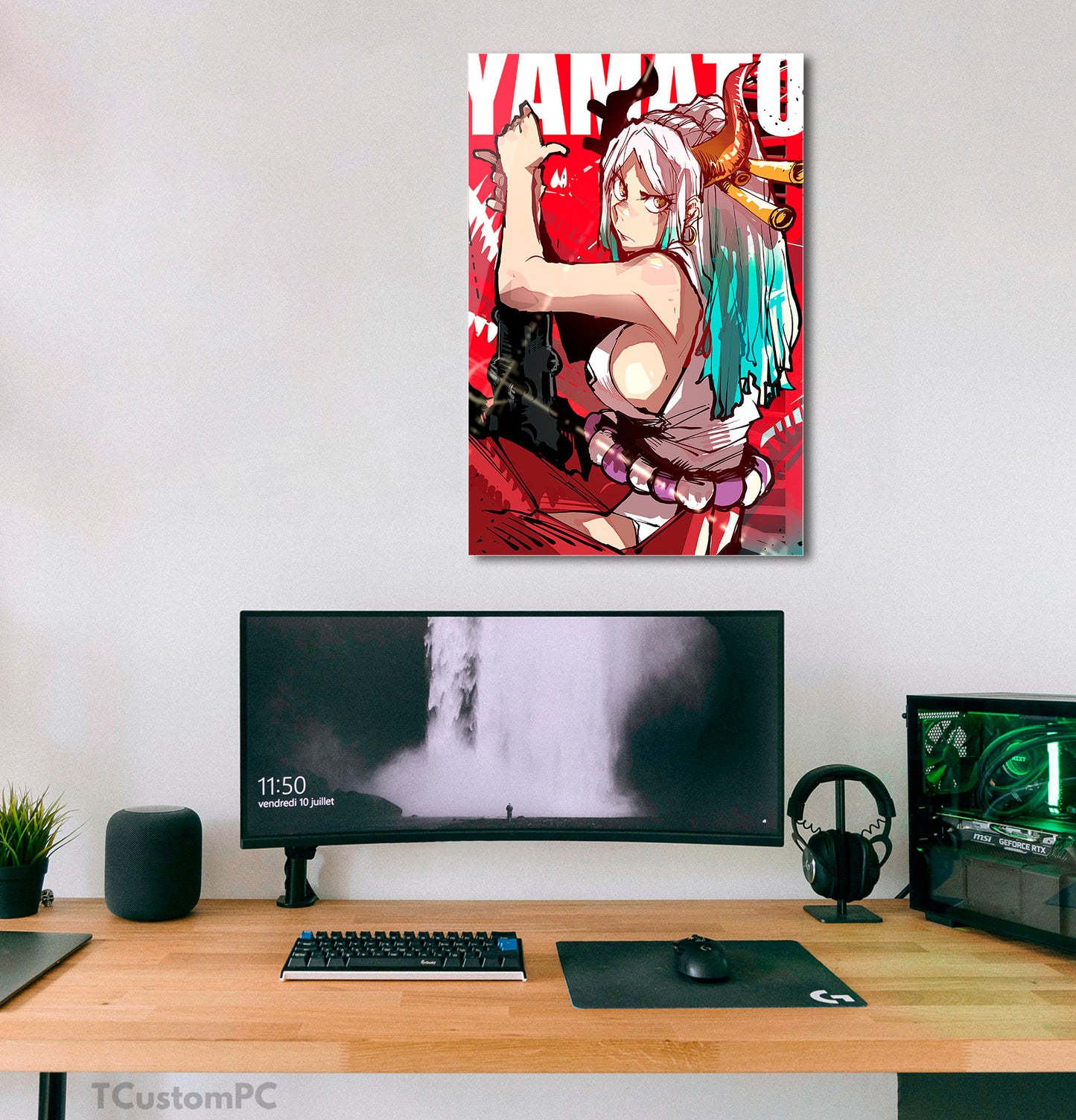 Cuadro Yamato One Piece