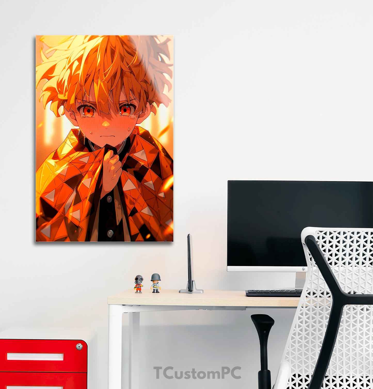 Cuadro Zenitsu chibi