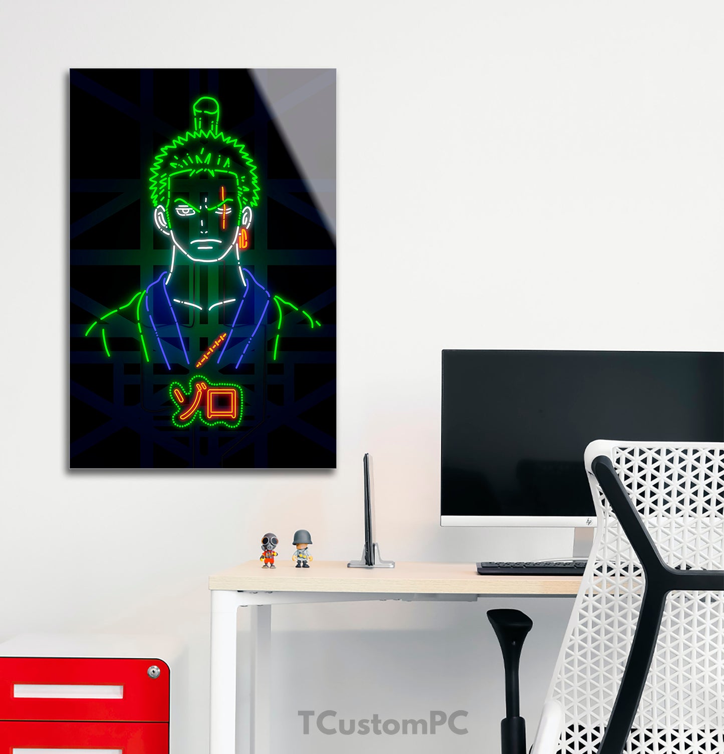 Pintura de néon Zoro 2