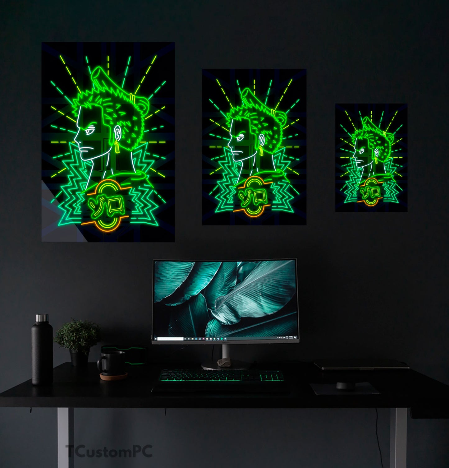 Pintura néon Zoro