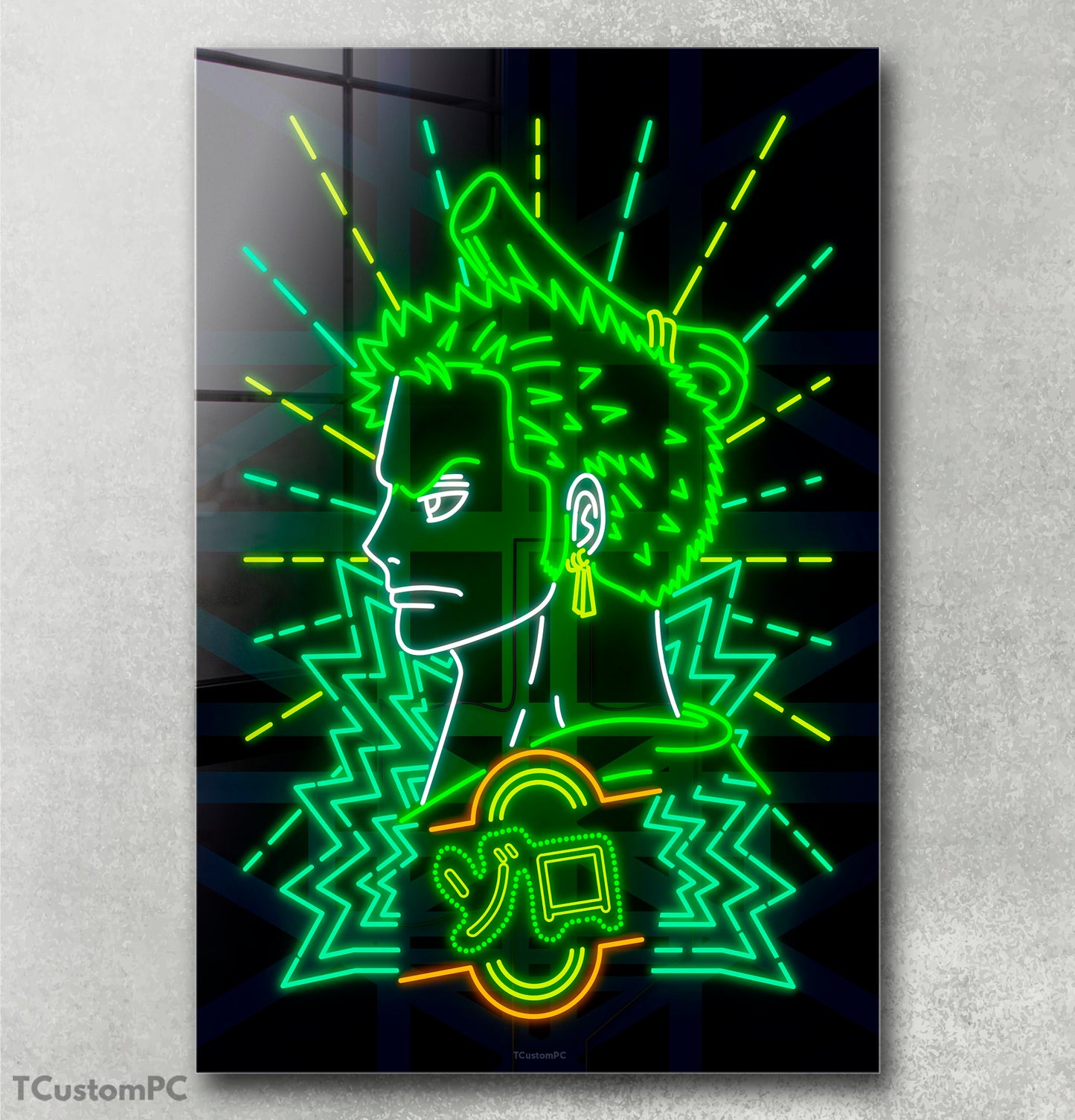Pintura néon Zoro