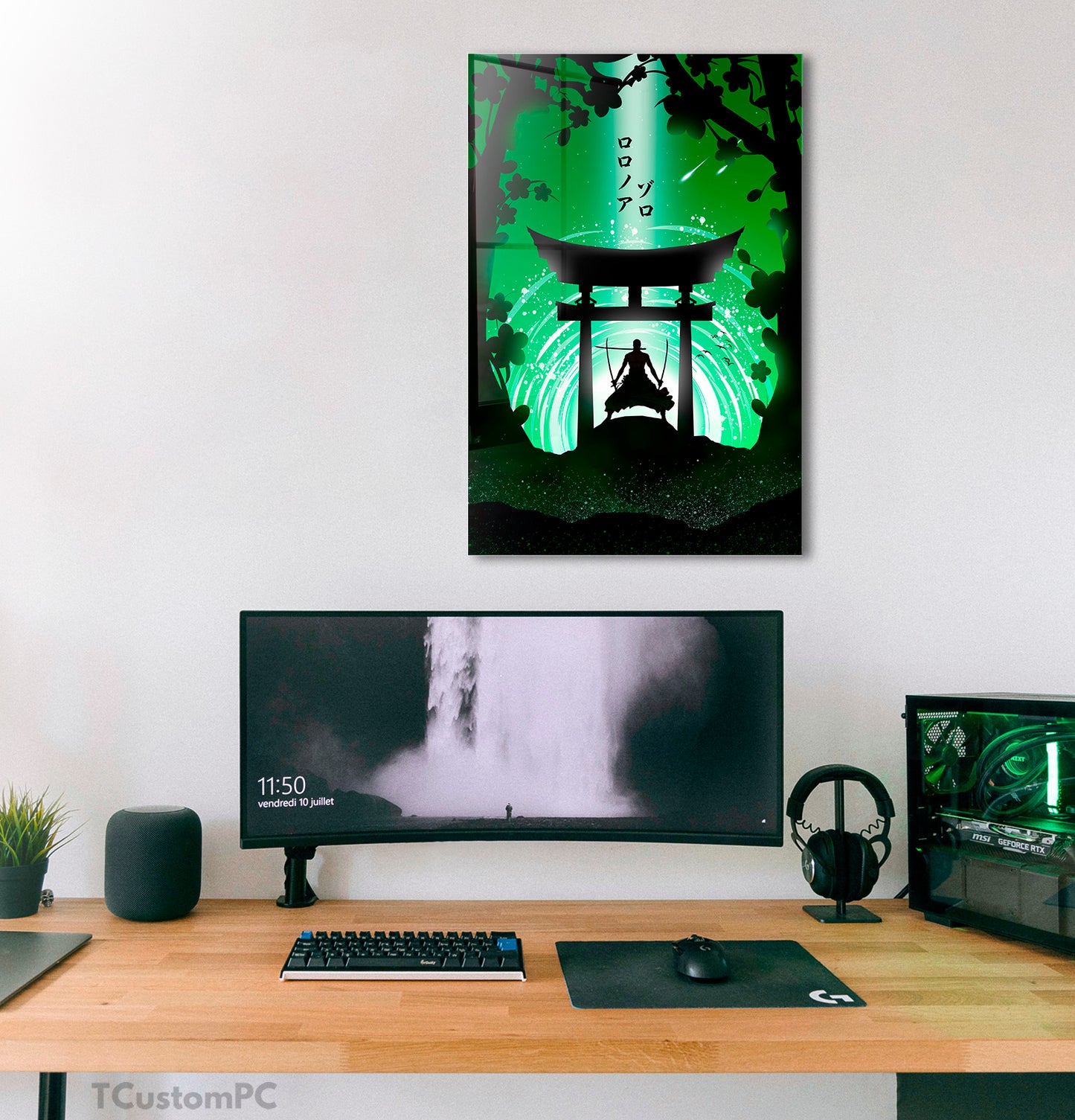 Cuadro Moon V2 Zoro One Piece