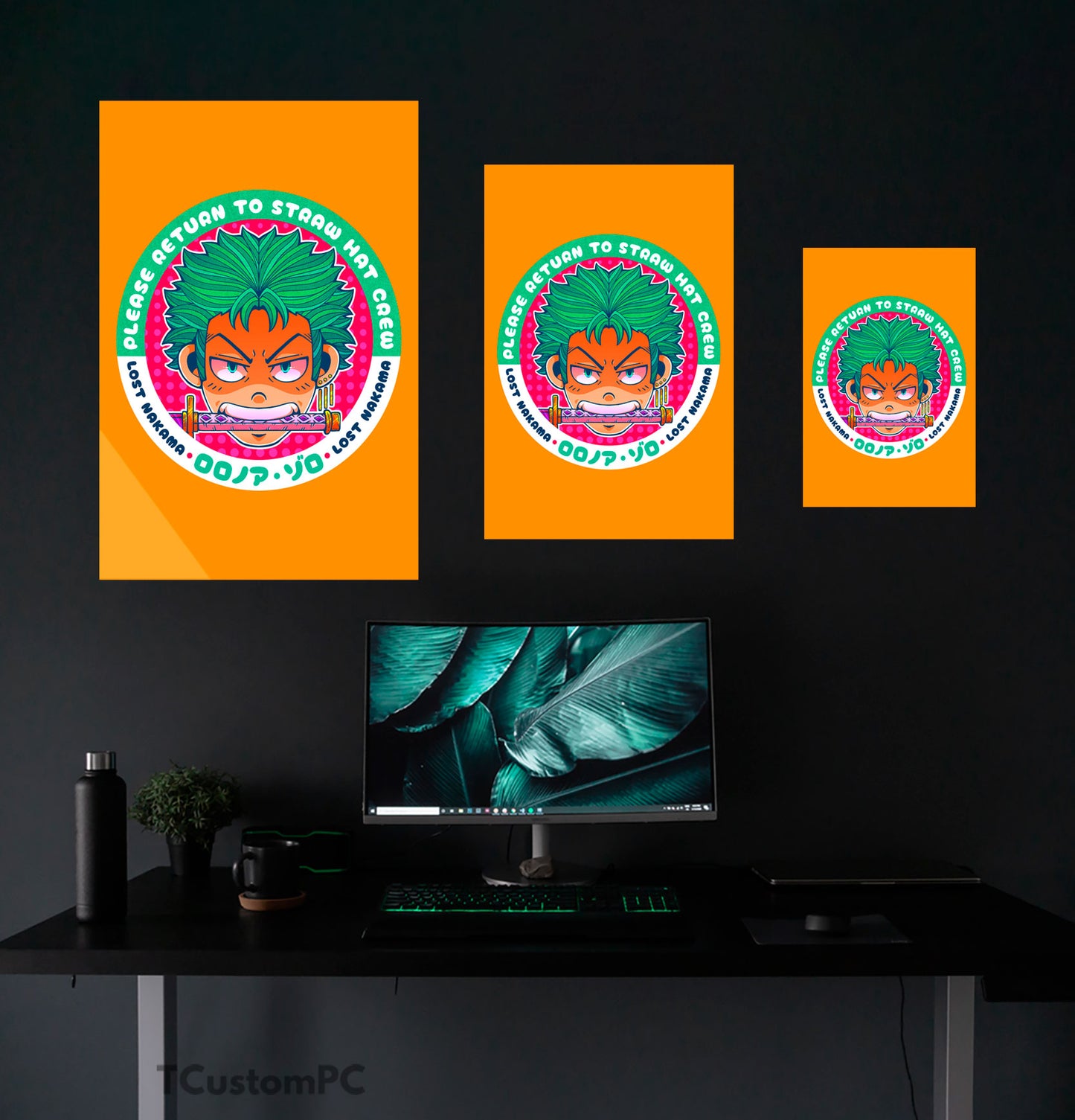Pintura de Zoro Mugiwara Ch
