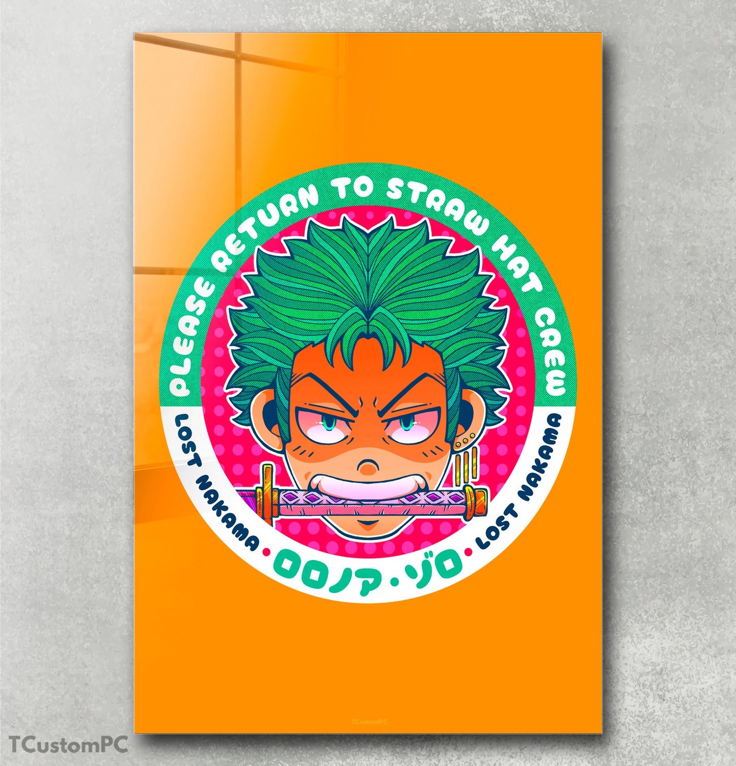 Pintura de Zoro Mugiwara Ch