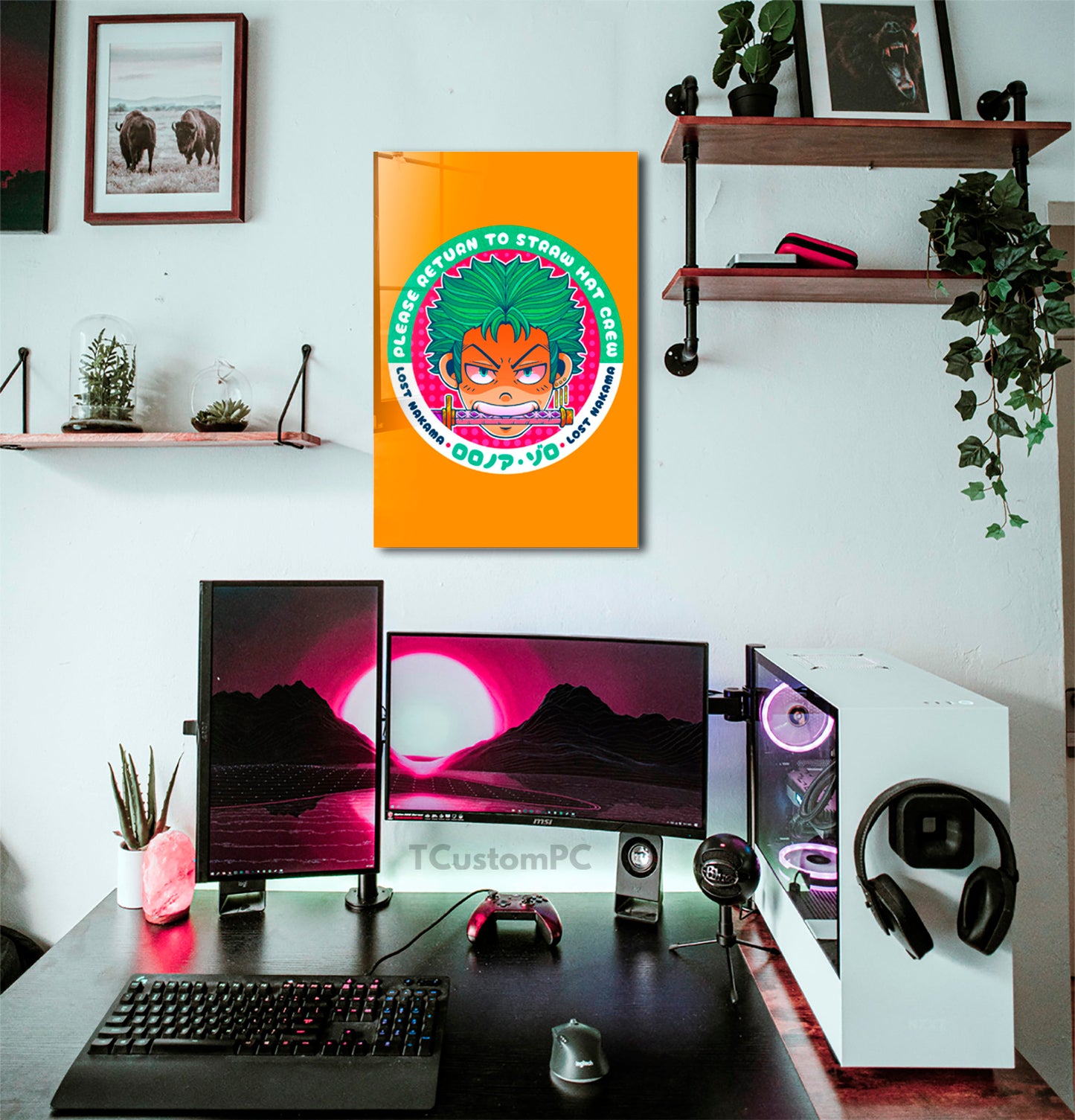 Pintura de Zoro Mugiwara Ch