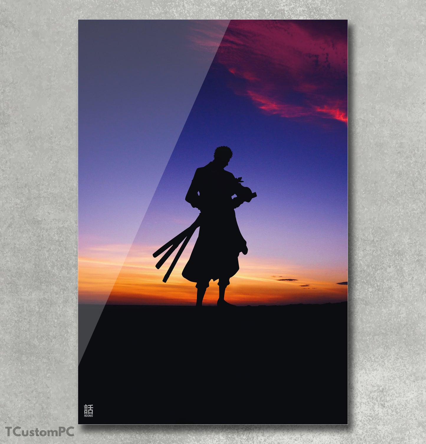 Cuadro Zoro roronoa, One Piece