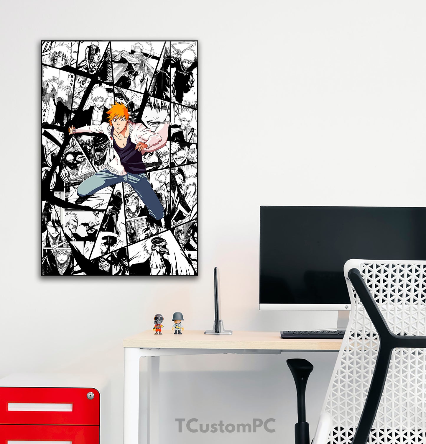 Bleach painting