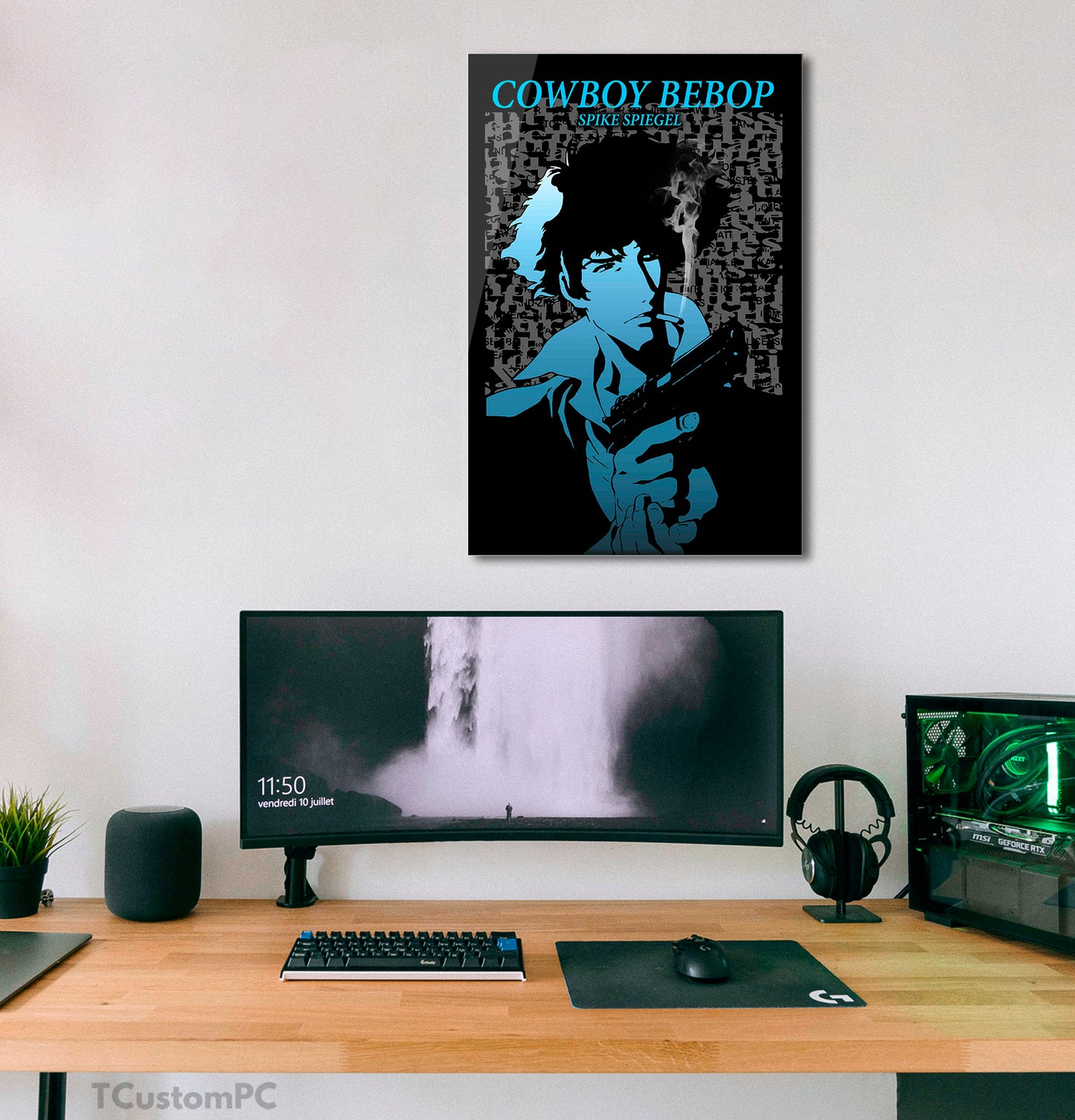 Cuadro Cowboy bebop blue spike