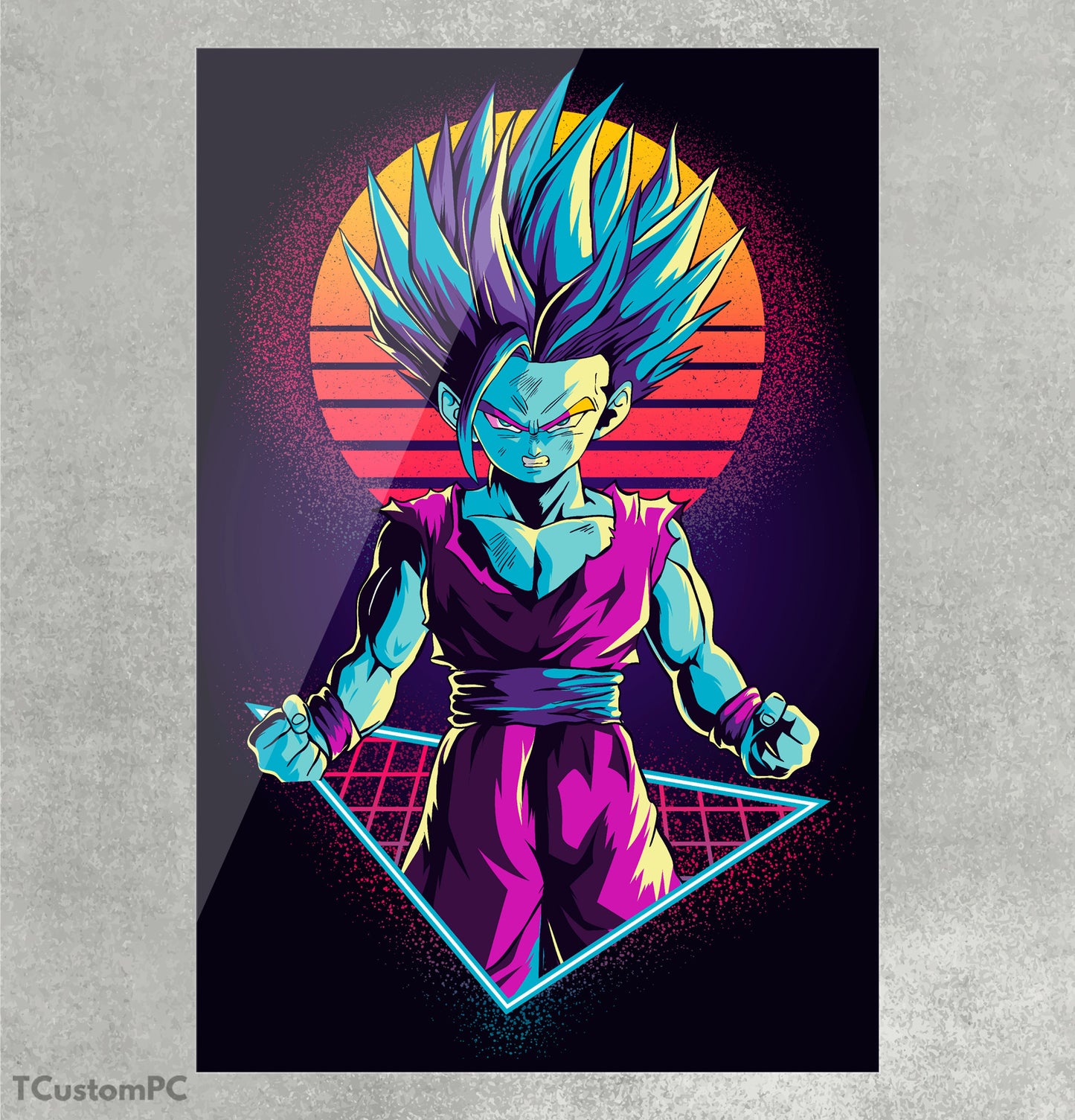 Cuadro dragon ball gohan